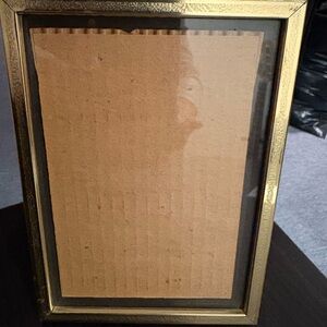 Vintage Gold Picture Frame, 5 x 7